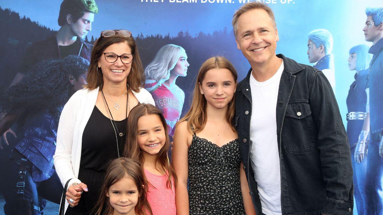 Image of Chad Lowe and his family leaned on loved ones as they continued to mourn the loss of 13-year old Fiona Lowe.