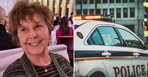 split of Nancy Guthrie, cop car.