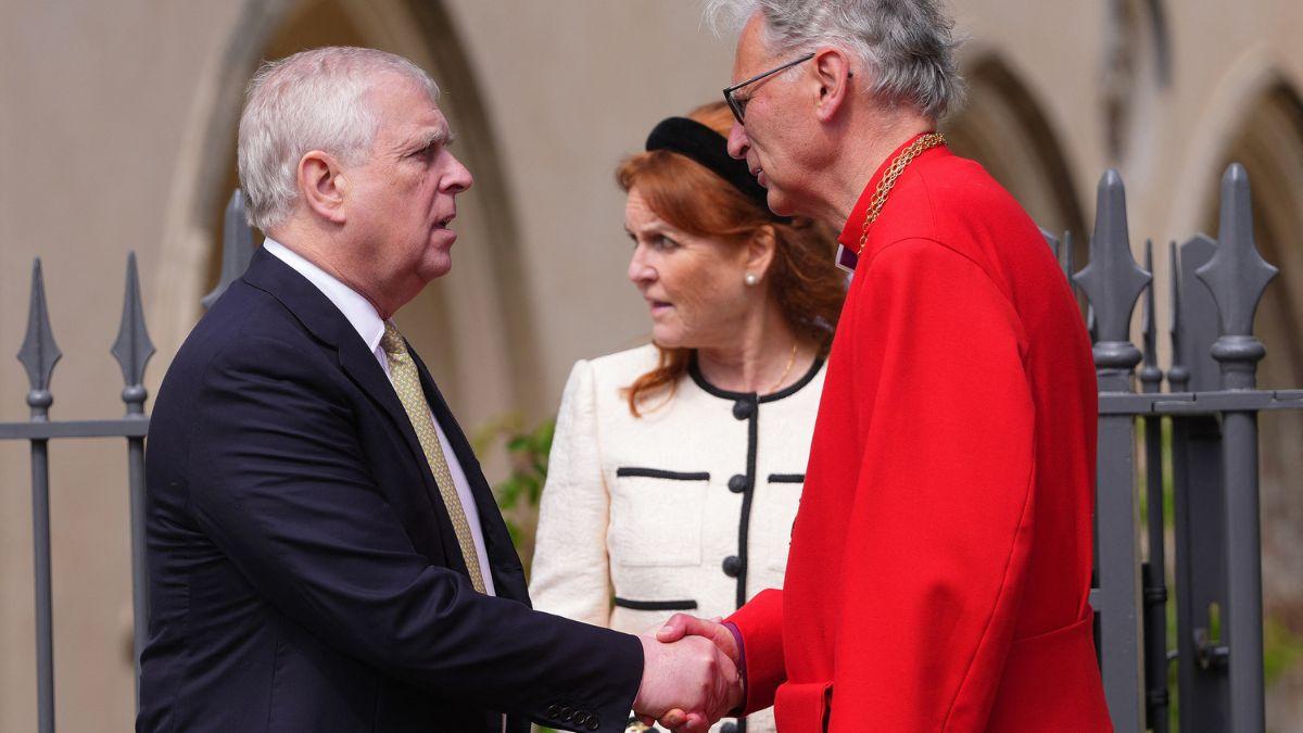 image of prince Andrew and Sarah ferguson