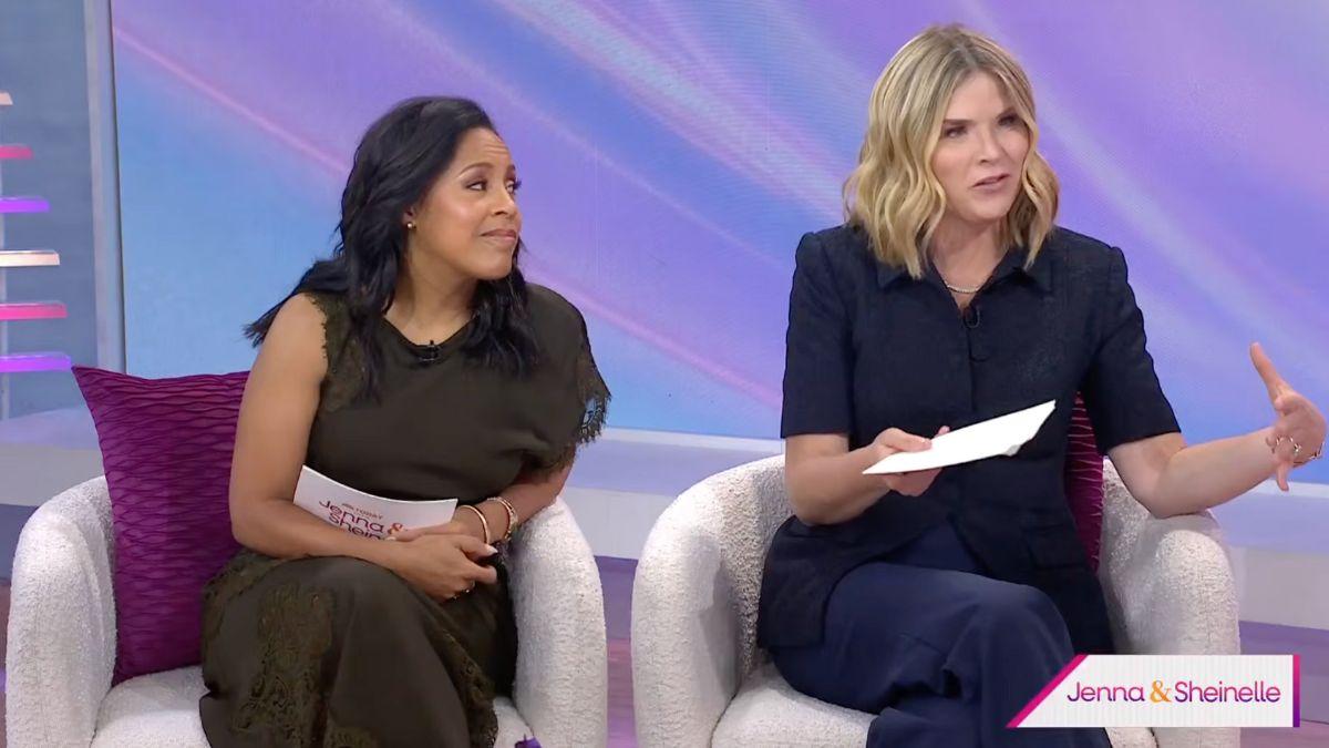 Image of Jenna Bush Hager threw subtle shade at President Trump.