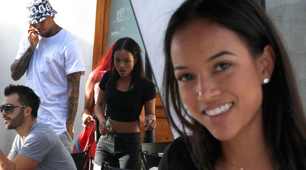 Chris Brown And Karrueche Tran Look Happy Together During Lunch Date 2202