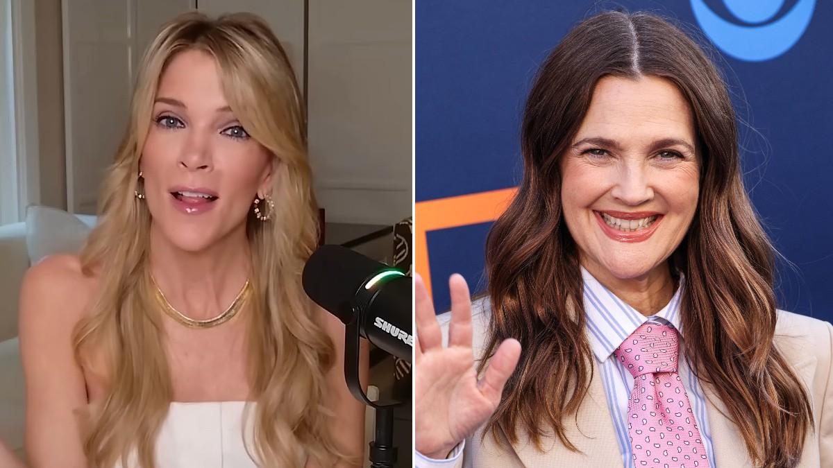 split of Megyn Kelly and Drew Barrymore. 