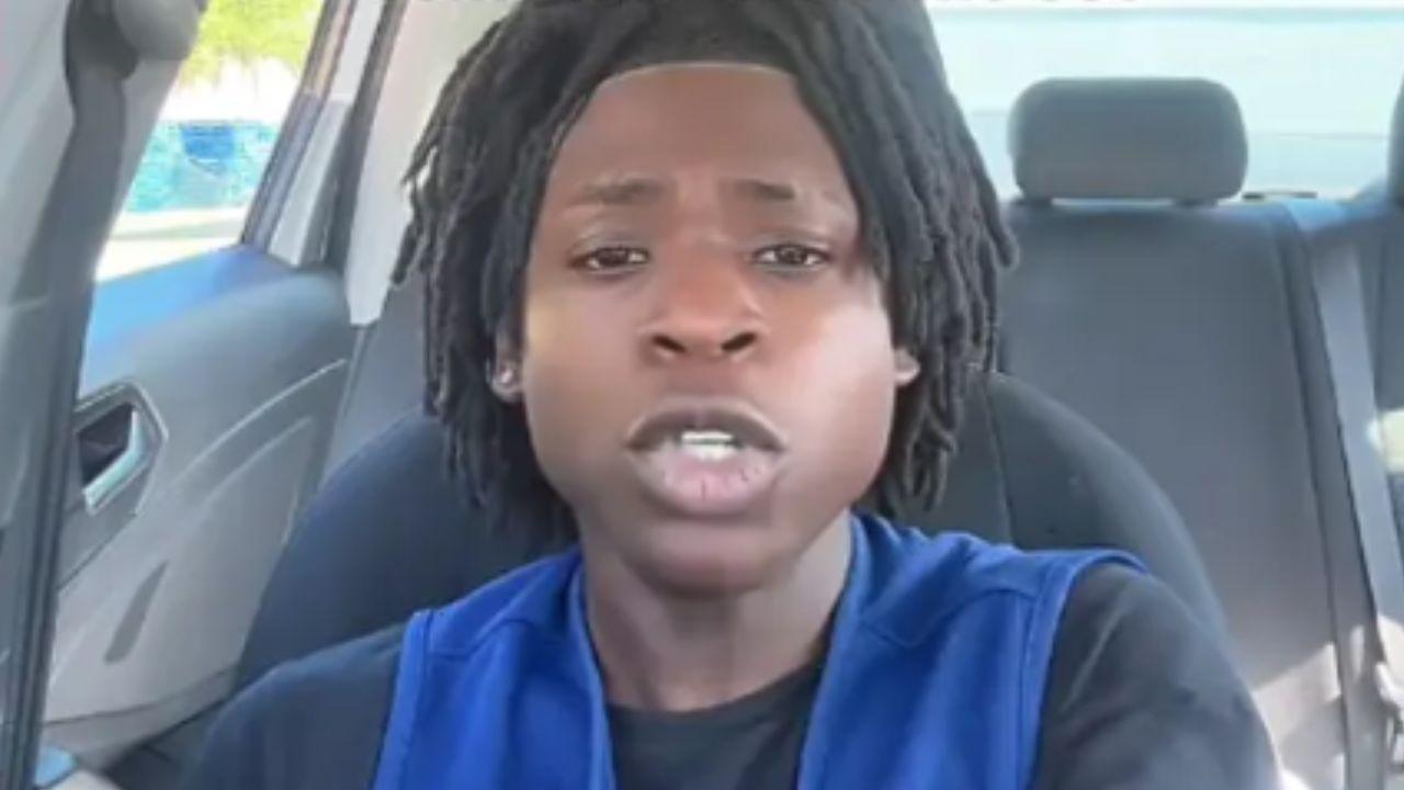 Photo of Walmart worker