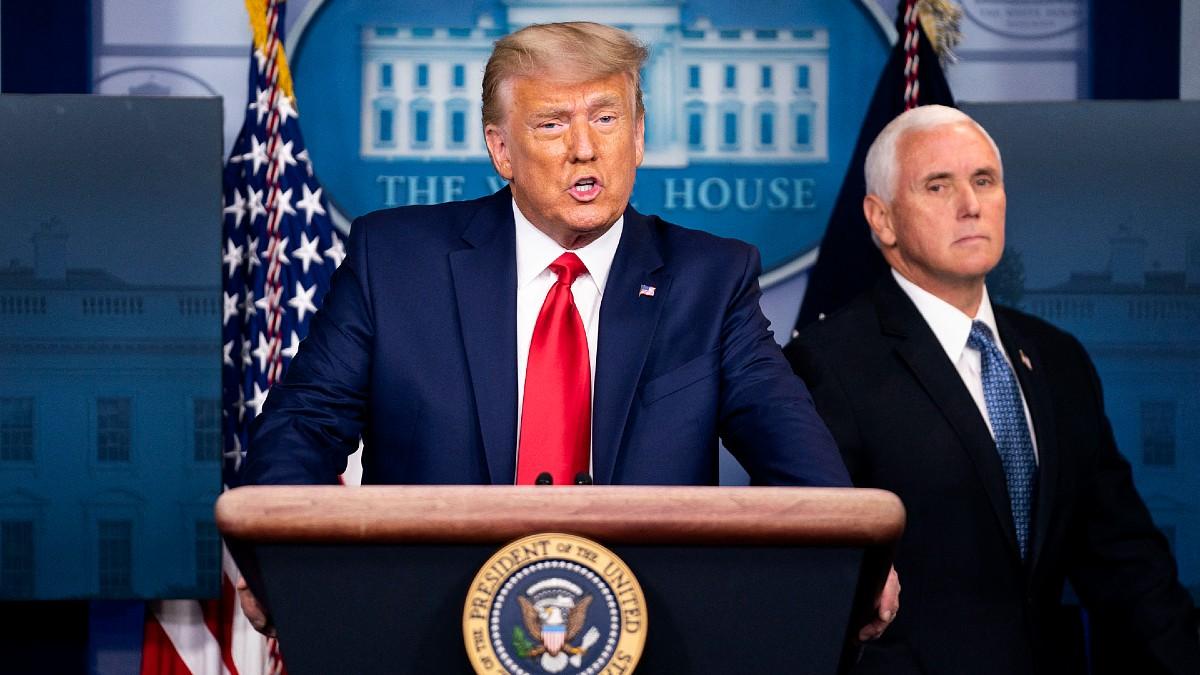 image of Mike Pence was Donald Trump's VP during his first presidency.