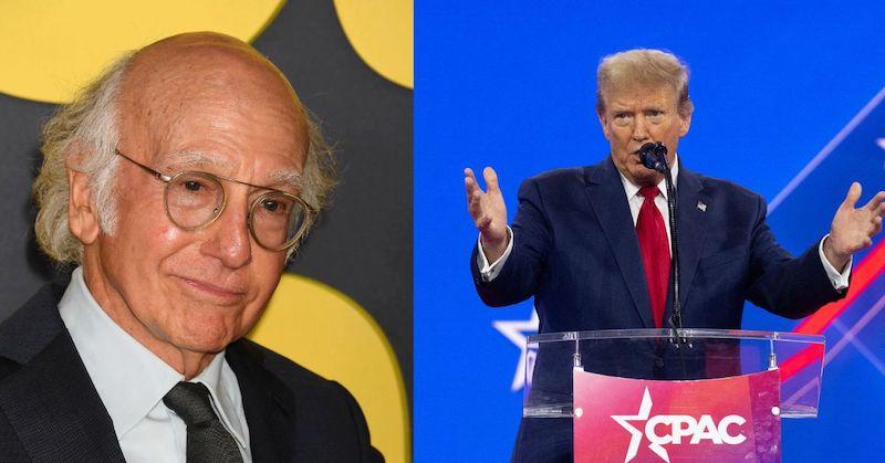 larry david donald trump con man