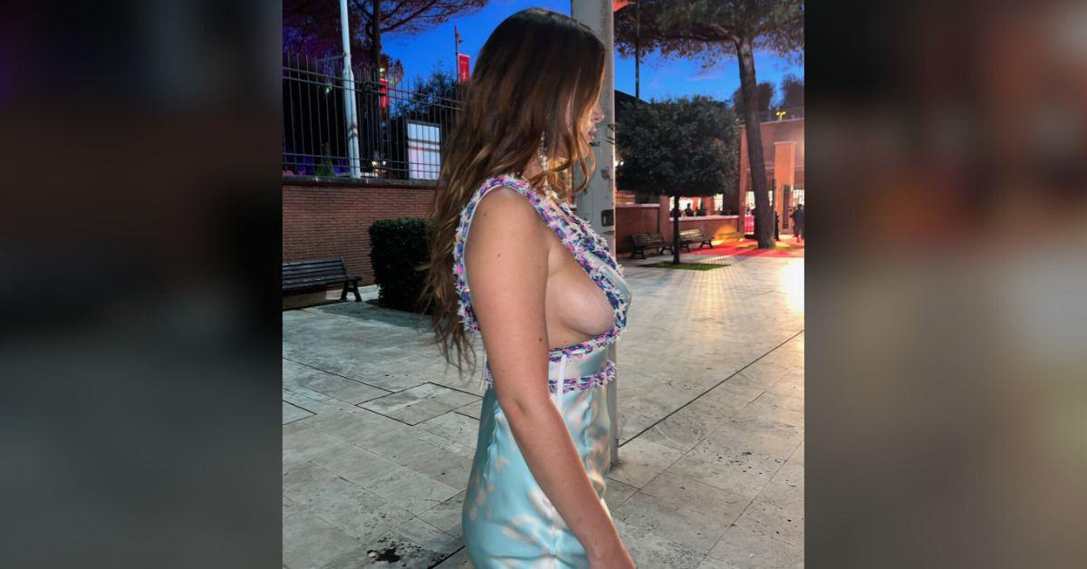 bella thorne exposes assets scandalous dress photos