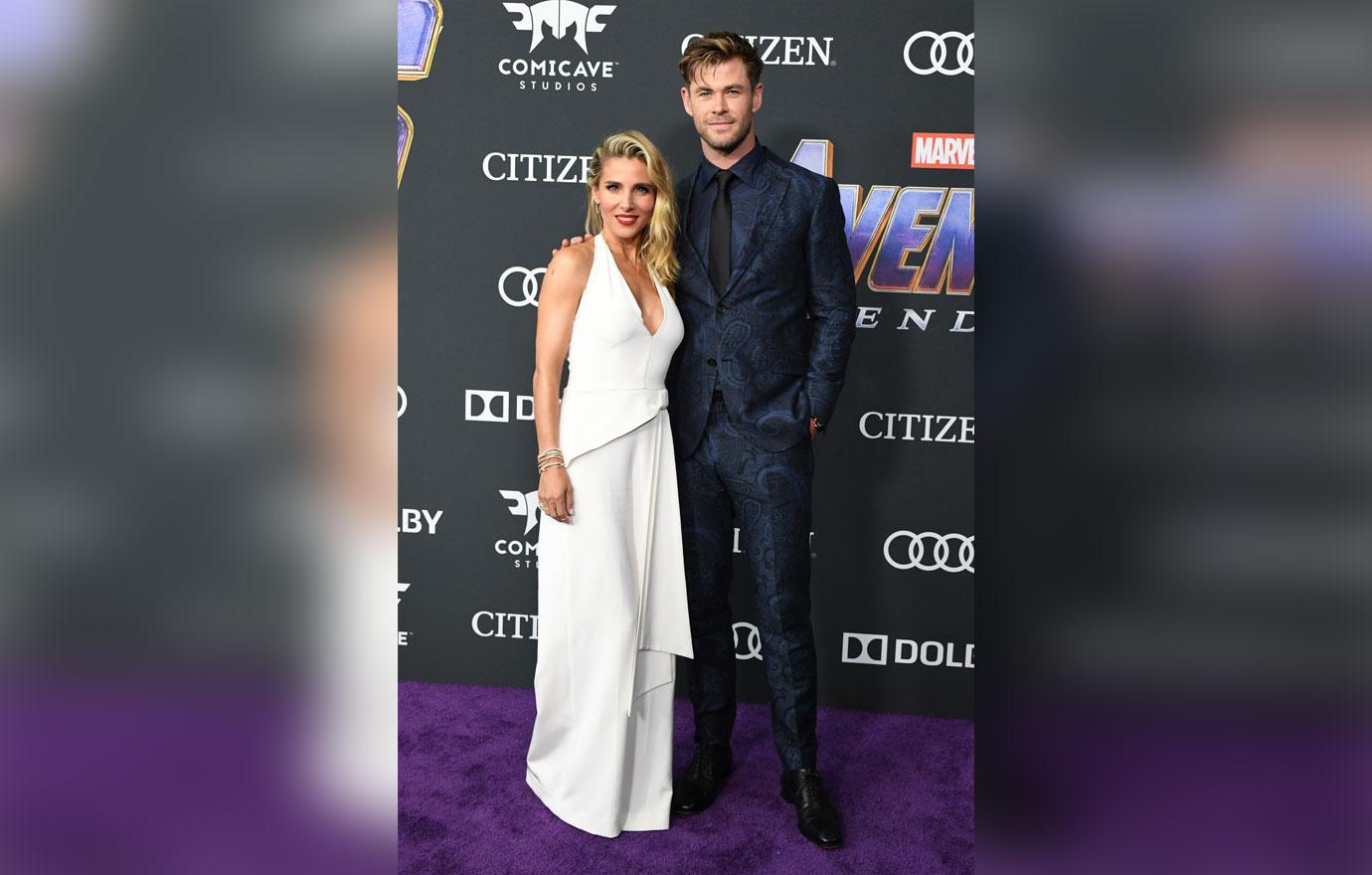 Chris Hemsworth and Elsa Pataky