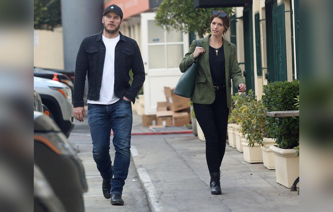 EXCLUSIVE: Chris Pratt and Katherine Schwarzenegger stop by Interior designer Life Style in Los Angeles