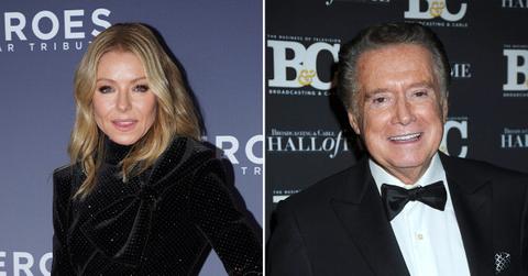 kelly ripa forced friendship regis philbin pp