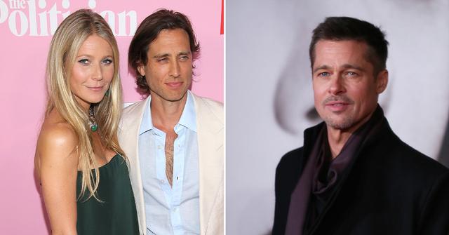 gwyneth paltrow brad falchuk respects friendship brad pitt pp