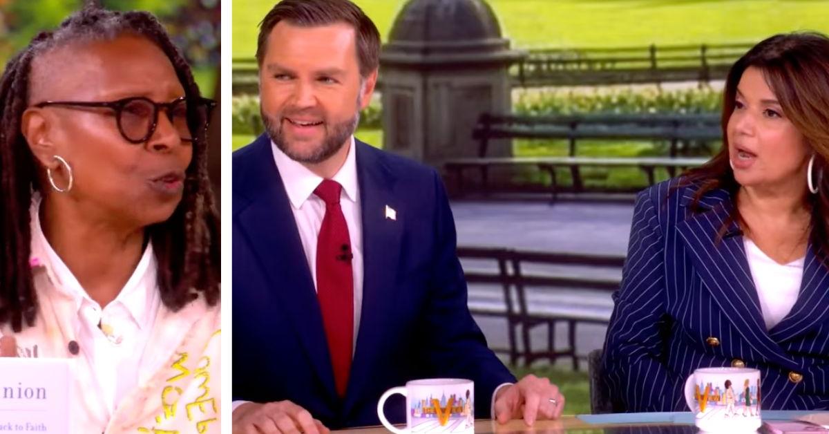 Whoopi Goldberg Snaps at Ana Navarro as She Refuses to Stop Questioning J.D. Vance on 'The View': 'Don't Do That!'