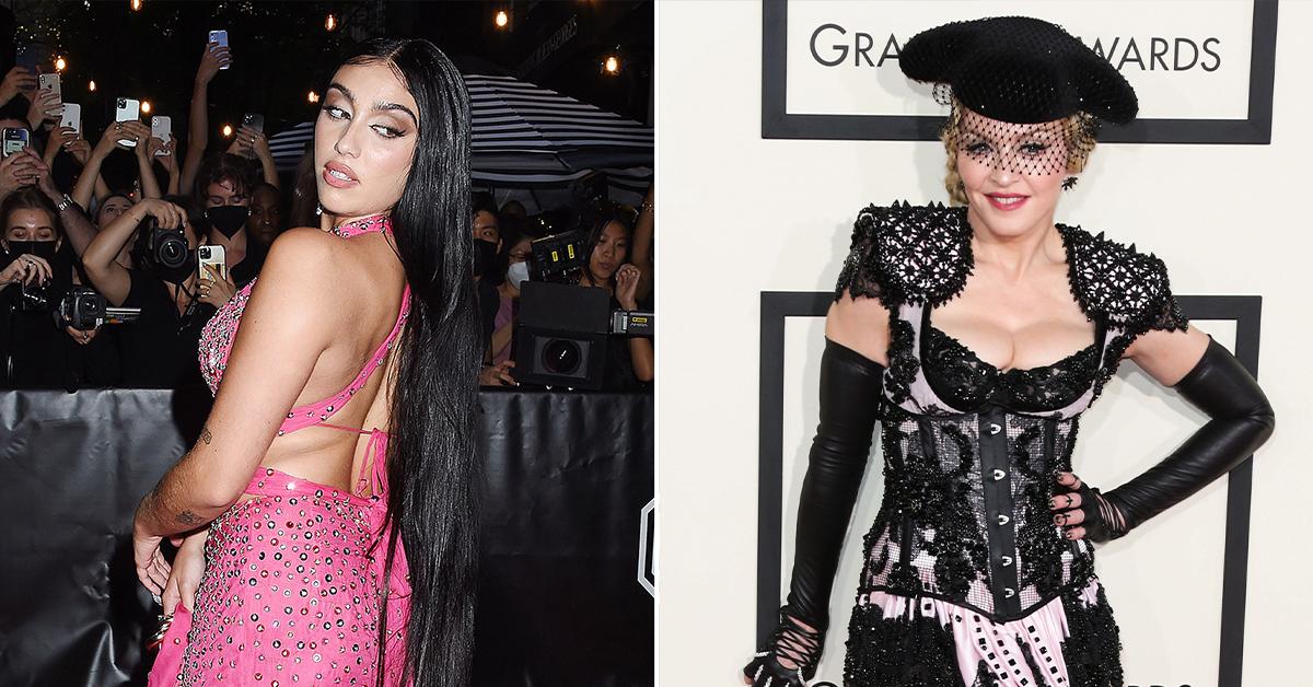 LOURDES LEON INDULGES MOM MADONNA SPORTING SEXY COSTUMES DESPITE OBJECTING TO QUEEN OF POP SHOWING TOO MUCH SKIN.