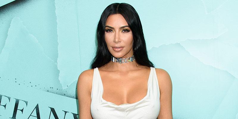 Kim Kardashian risks major nip slip as ample assets SPILL OUT of