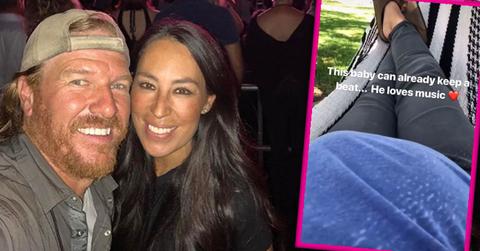 Joanna Gaines Pregnant Baby Loves Music Pic PP