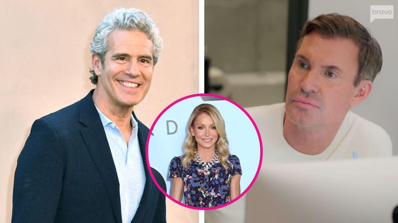 Image of Andy Cohen asked Kelly Ripa how much she paid her babysitter.
