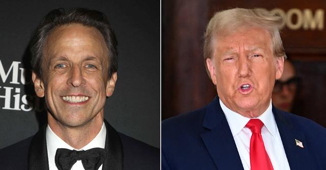 seth meyers mocks donald trump people ask him about his pants pp