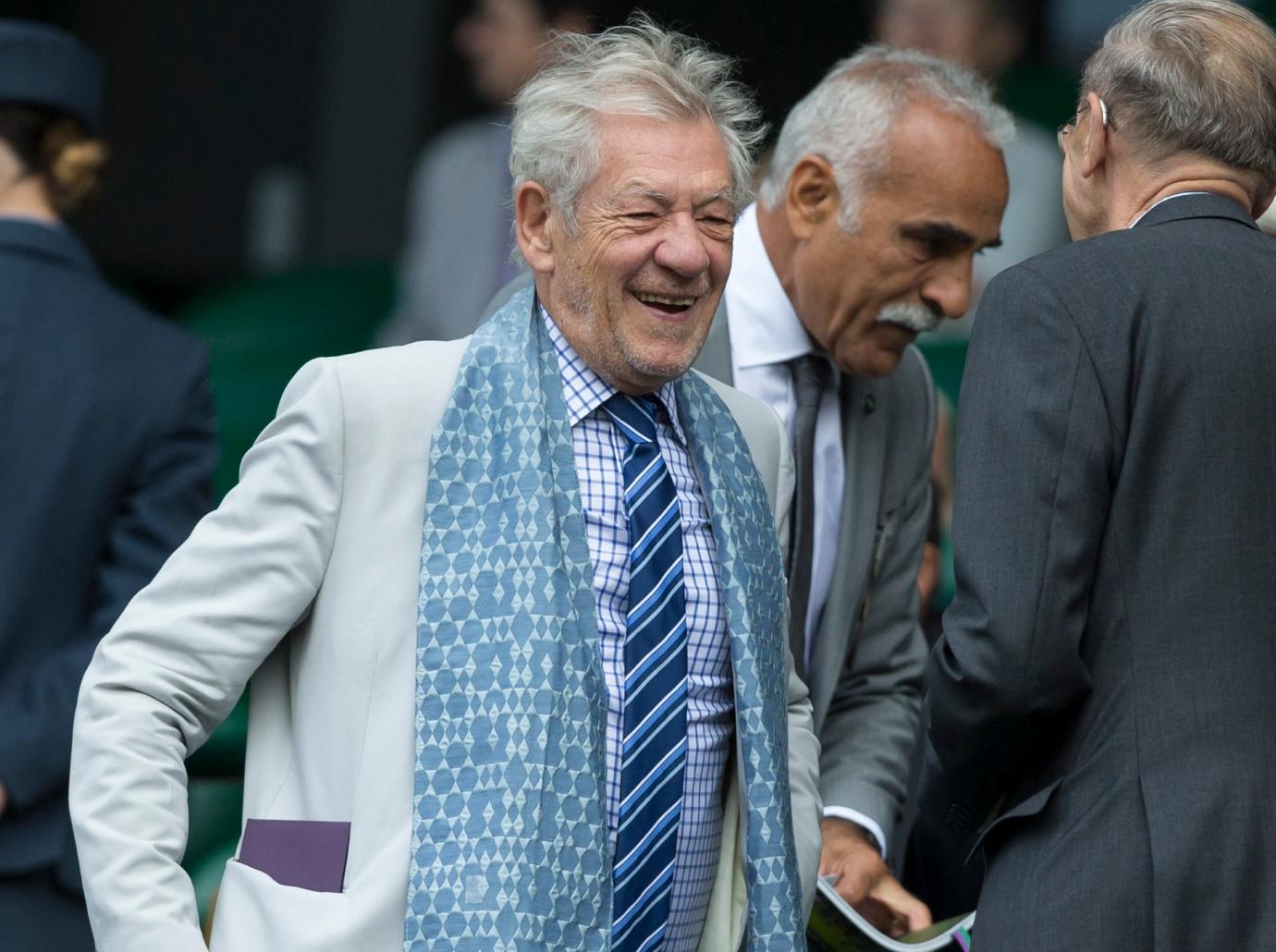 ian mckellen fall stage performance full recovery hospitalized