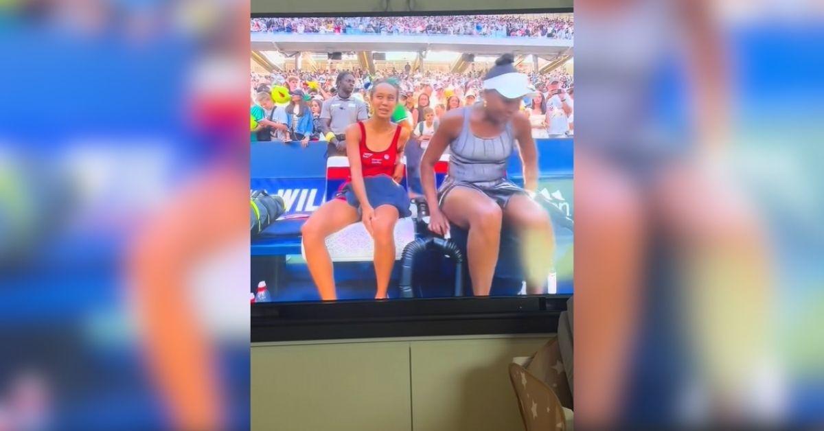Photo of Venus Williams and Laylah Fernandez