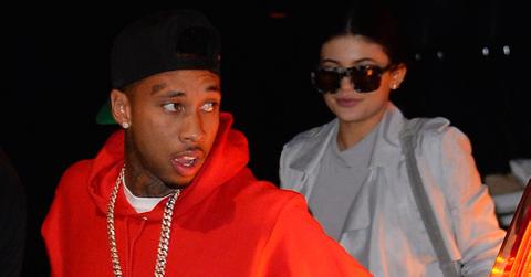 Tyga and Kylie Jenner arrived at JFK in nyc