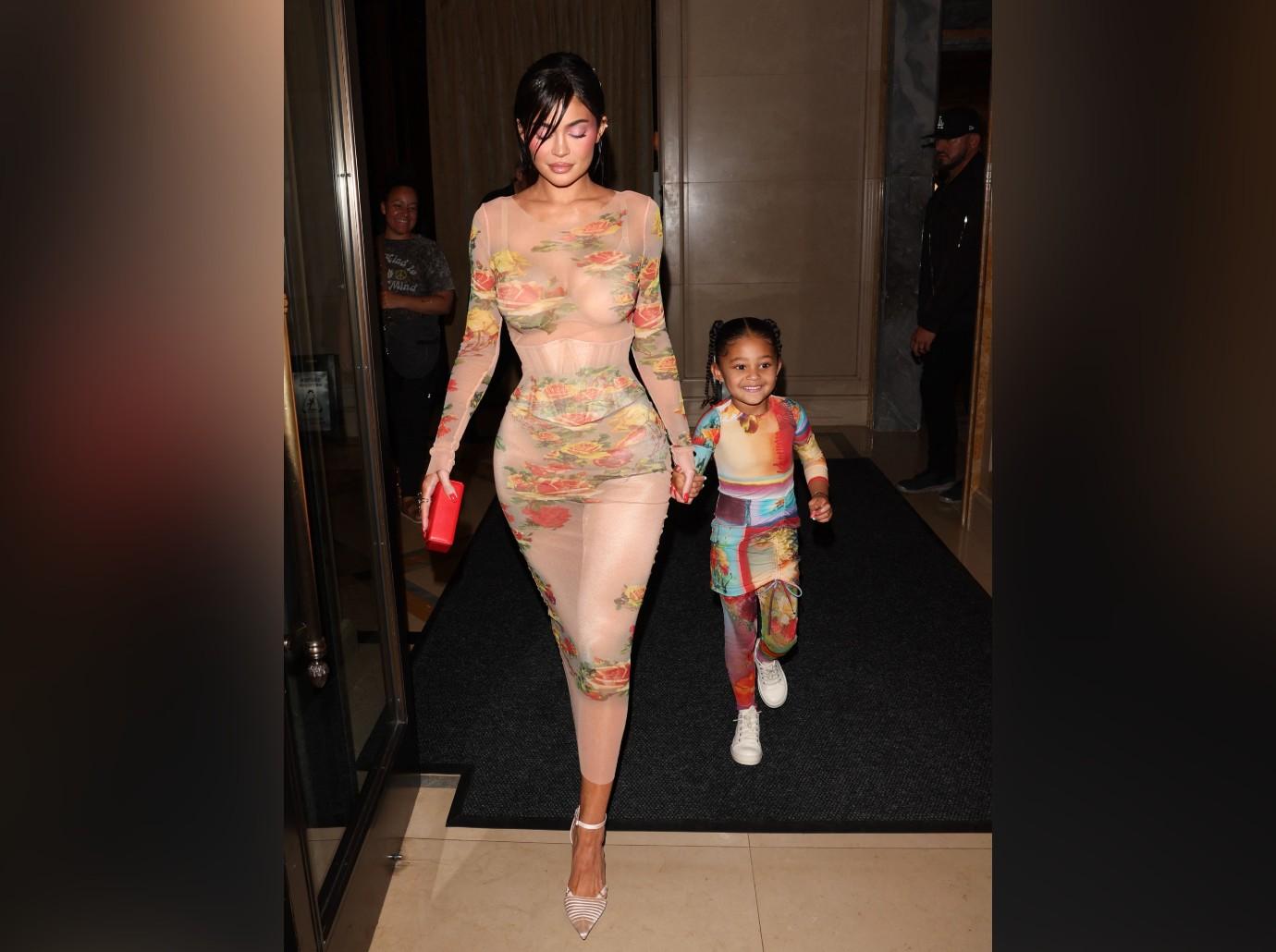 kylie jenner criticized dressing daughter stormi designer clothes