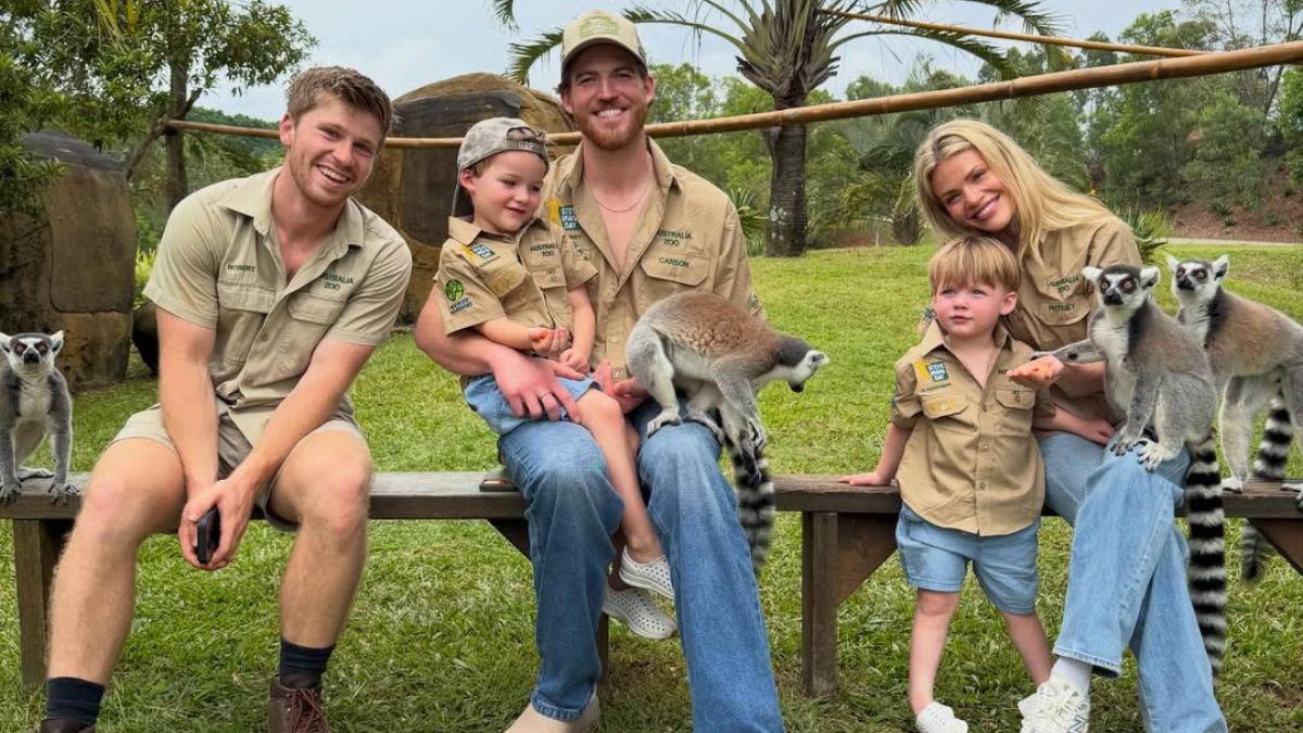 image of Witney Carson went to Australia recently to visit Robert Irwin. 