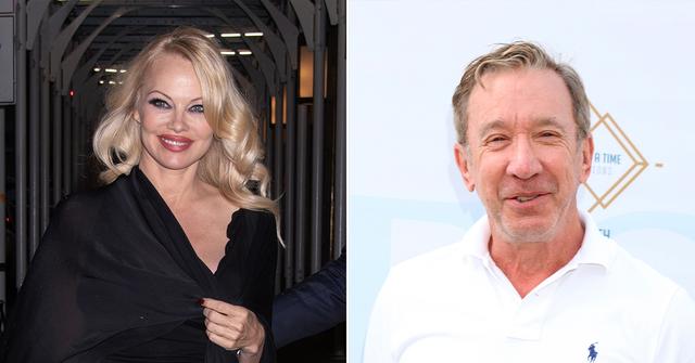 pamela anderson tim allen no bad intentions allegedly flashed her pp