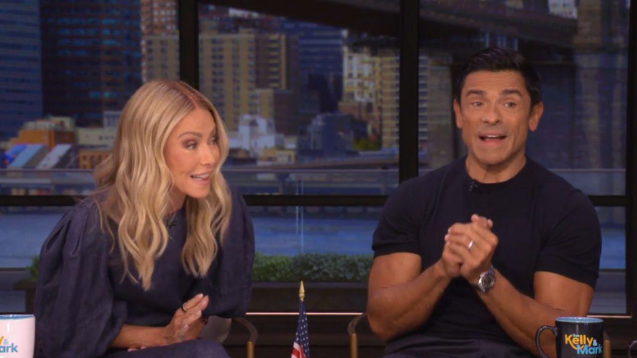 Image of Mark Consuelos said he and Kelly Ripa want Joaquin to win.