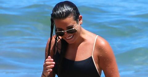 *EXCLUSIVE* Lea Michele rocks the Monokini in Hawaii