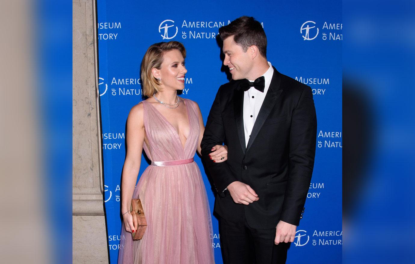 scarlett johansson colin jost