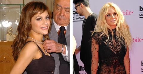 Composite photo of Brittany Murphy and Britney Spears.