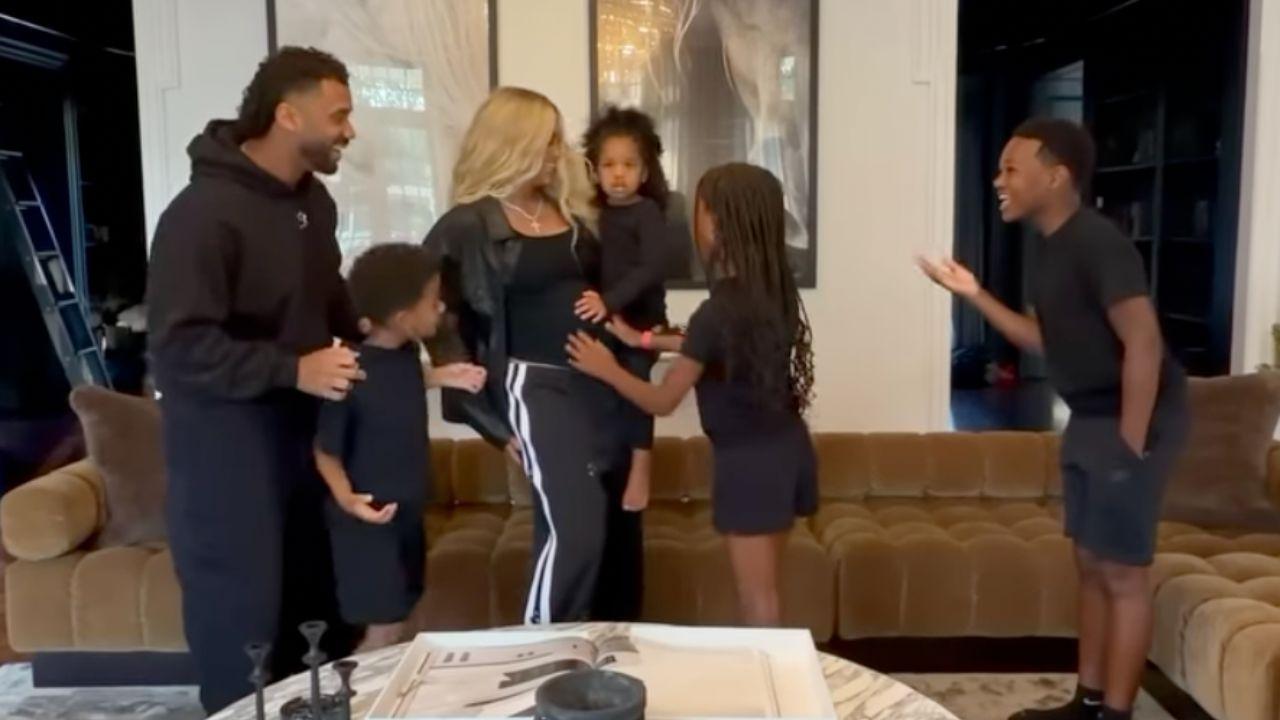Image of Ciara and Russell Wilson shared news of their pregnancy with their kids in a heartwarming video.