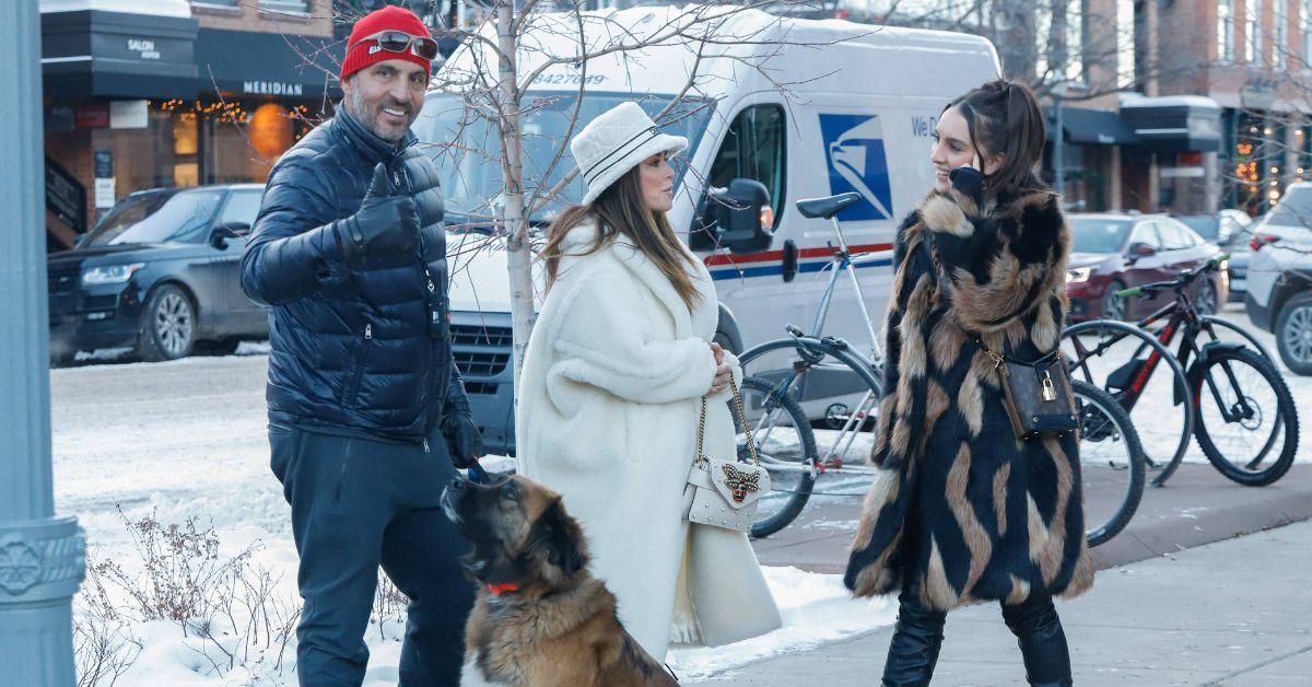 Photo of Kyle Richards, Mauricio and Alexia Umansky