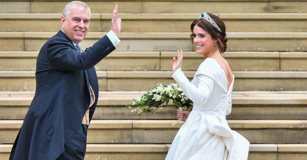 image of Princess Eugenie was skiing in Switzerland before Prince Andrew’s arrest.