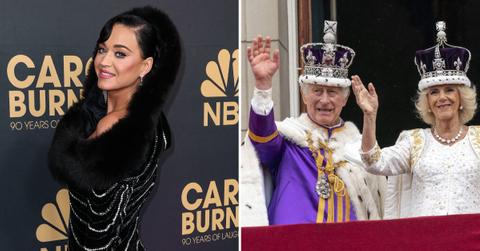 katy perry ran into king charles queen camilla coronation wrong way castle