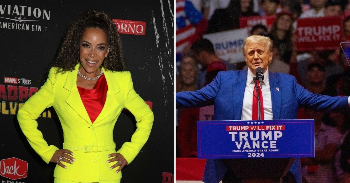 sunny hostin donald trump sexual assault microphone