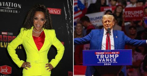 sunny hostin donald trump sexual assault microphone