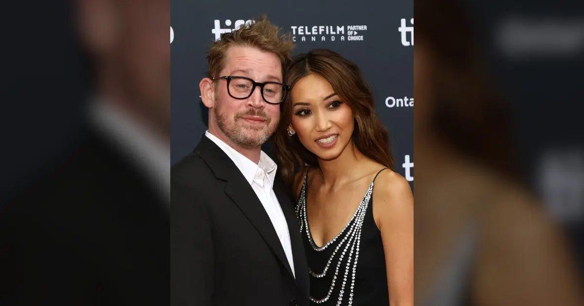 Photo of the 'Home Alone' star is now a dad to two boys with fiancée Brenda Song.