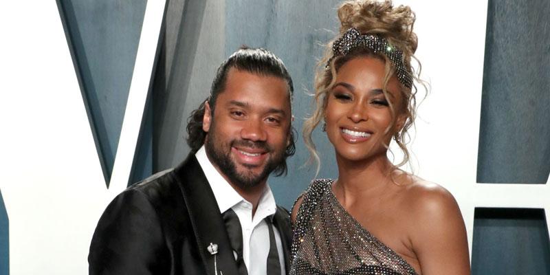 Pregnant Ciara & Russell Wilson Dazzle At Vanity Fair Oscar Party