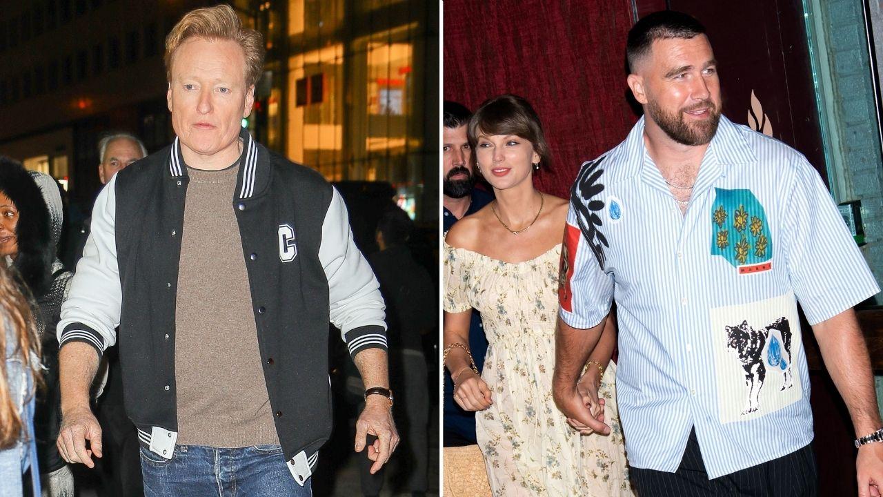 Image of Conan O’Brien reflected on his experience with Taylor Swift and Travis Kelce.