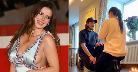 photo of Bella Thorne and Mark Emms