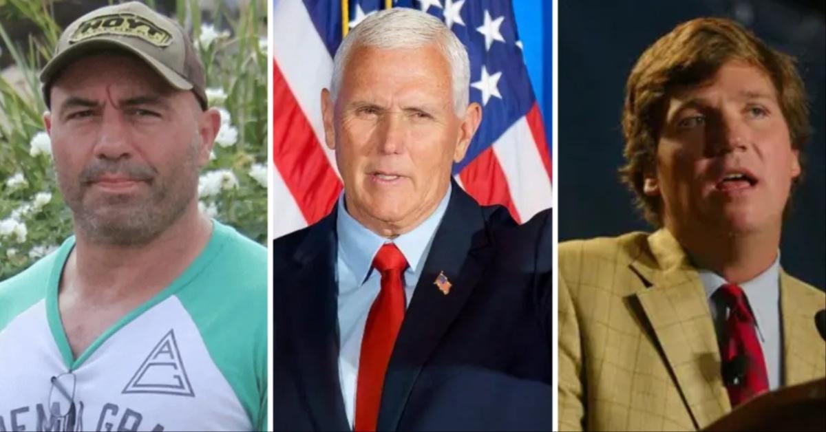 joe rogan mike pence killed campaign tucker carlson interviewpp