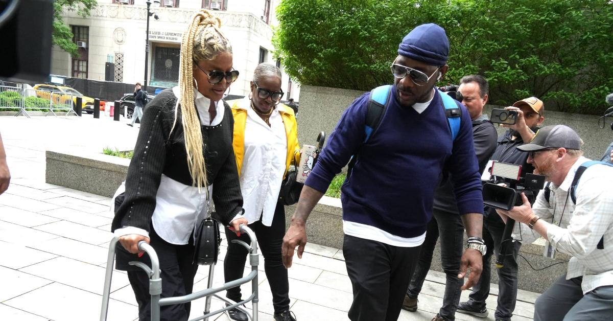 sean diddy combs ex misa hylton why attended trial foot injury