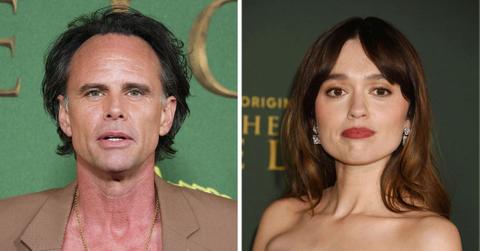 walton goggins aimee lou wood feud rumors what to know the white lotus