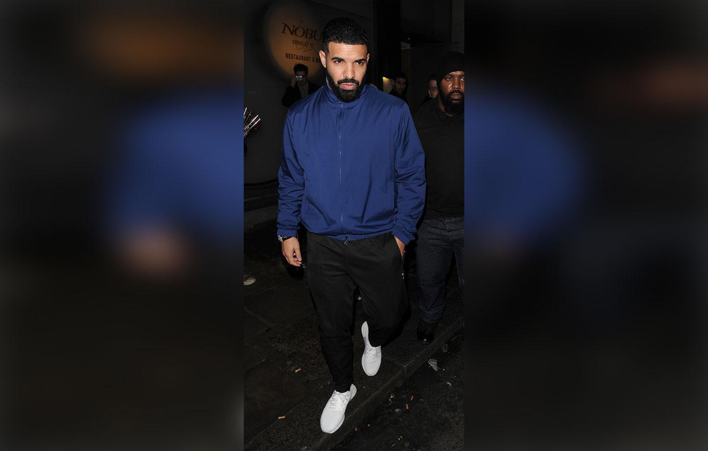 Drake leaving nobu