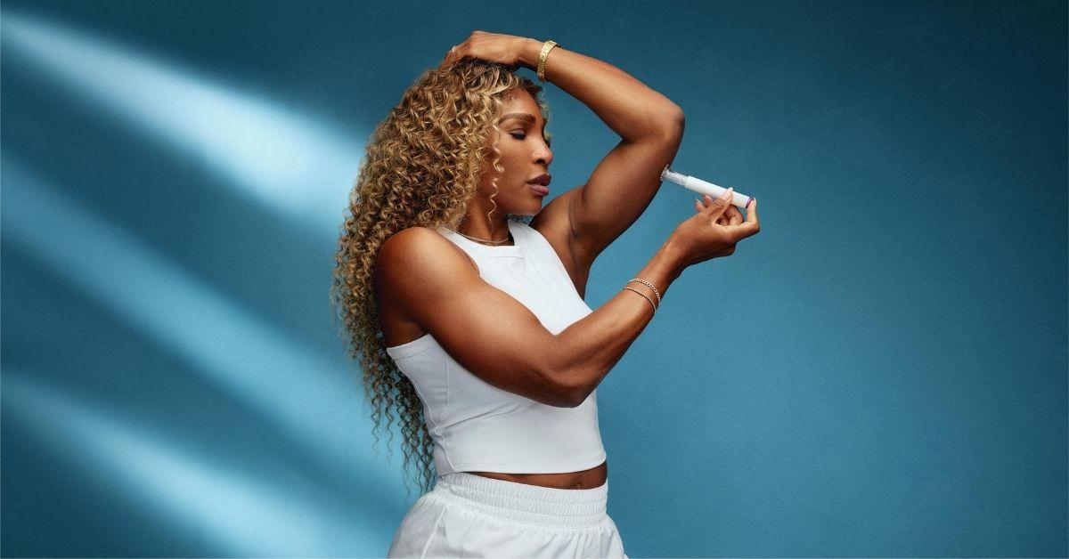 image of Serena Williams revealed she has been using GLP-1 medication for about a year.