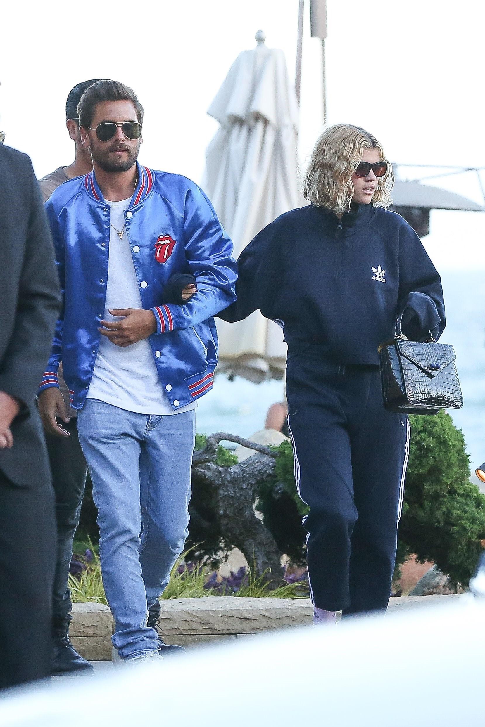 Scott Disick gets cozy with Sofia Richie at Nobu Malibu