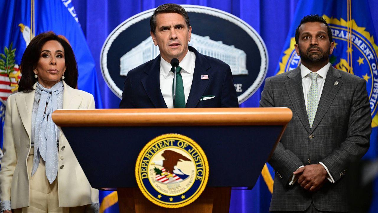 Photo of Blanche and Patel are both facing pressure from Trump. 