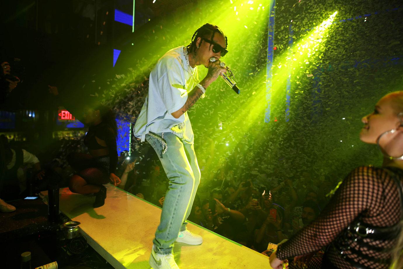 Tyga onstage