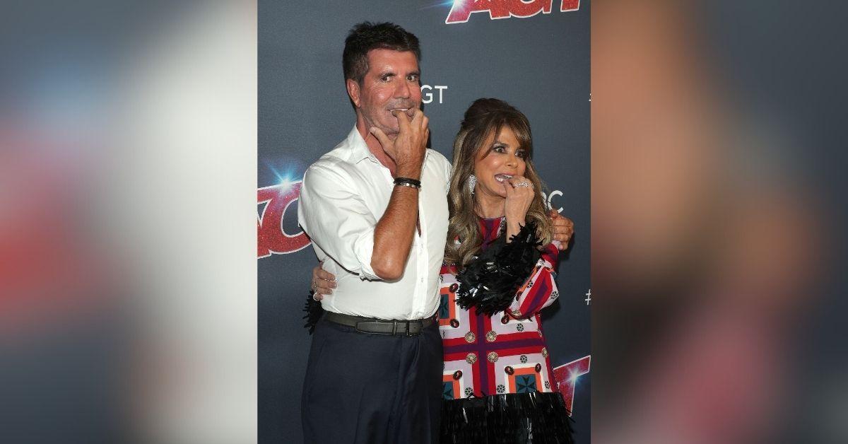 Photo of Paula Abdul and Simon Cowell