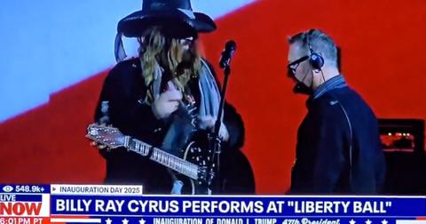 Billy Ray Cyrus Comments On His Messy Trump Inauguration Performance